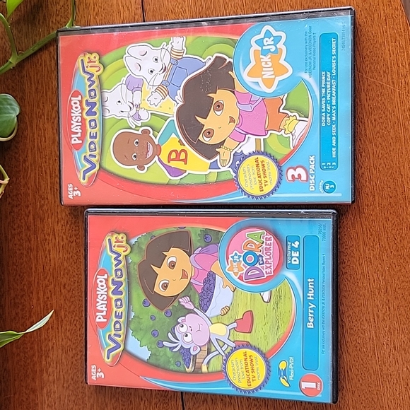 Playskool Video Now Jr Nick Jr DORA THE Explorer  Liitle Bill Max & Ruby - Picture 1 of 7